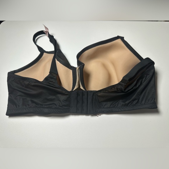 Victoria Secret Bra Lined Perfect Coverage Angel Light Black 38DDD - Picture 2 of 10
